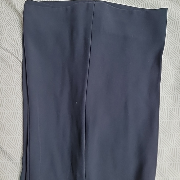 NWT Alexander McQueen Midnight Blue Dress Bootcut Pants EU Size 42/US6 - Picture 4 of 8